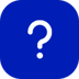 Ícone de interrogação Ícone de interrogação