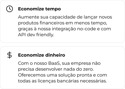 Economize tempo e dinheiro