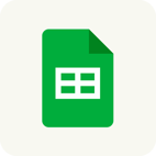 Logotipo do Google Sheets Logotipo do Google Sheets